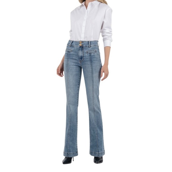 Kut from the Kloth Denim - NWT KUT from the KLOTH (Pistola) Ana High Rise Flare